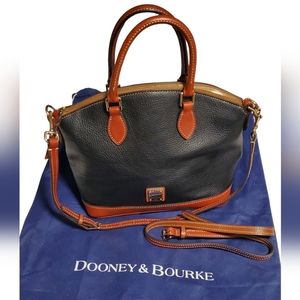 Dooney & Bourke Leather Zip Satchel